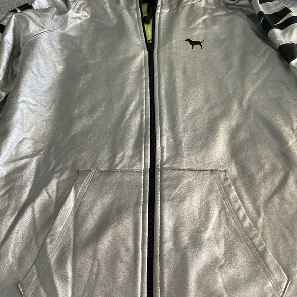 VS Pink Limited Edition metallic hoodie jacket - Picture 5 of 5